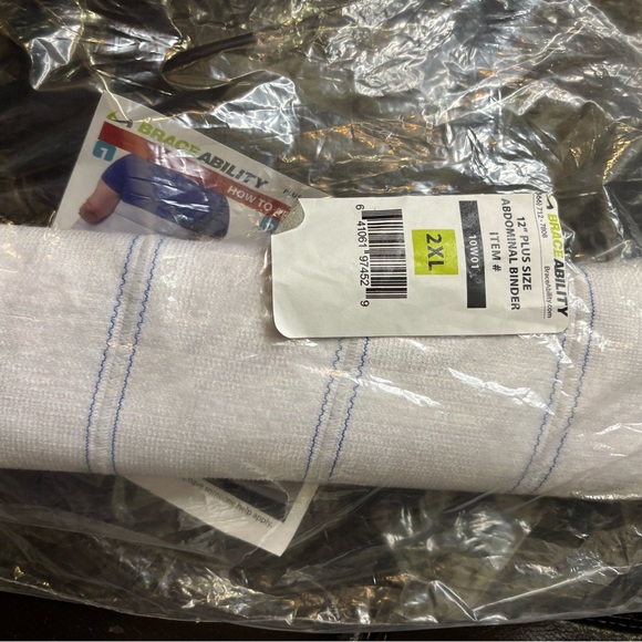 Ab binder, Plus Size Abdominal Binder - Picture 3 of 3